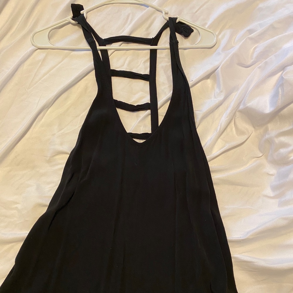 Black short play suit